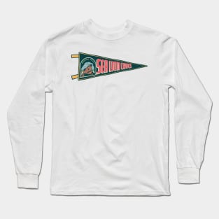 Sea Lion Caves Pennant Long Sleeve T-Shirt